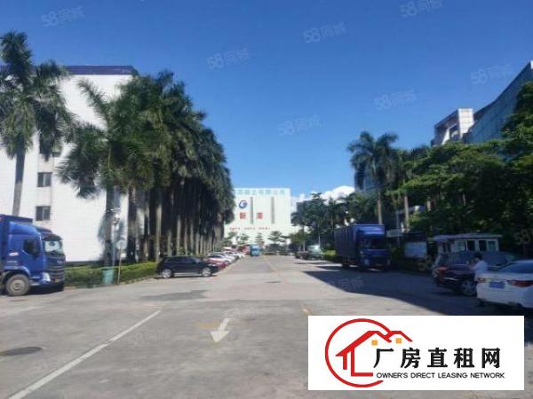  龙华清湖红本工业园区楼上整层4800平带有消防喷淋可分租