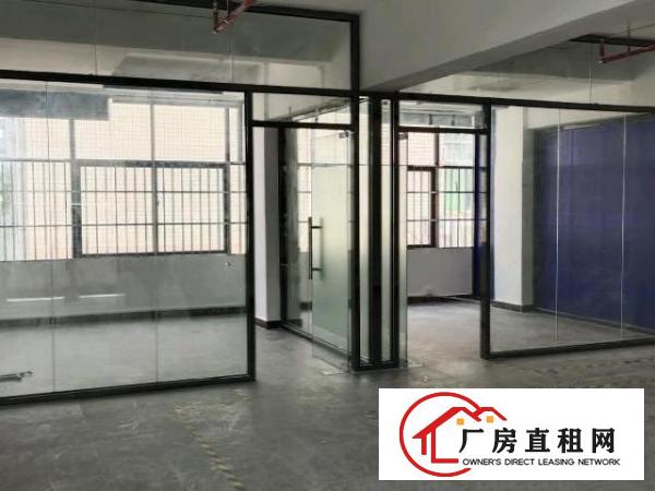  大浪南路老围工业区2楼带装修145平3600元