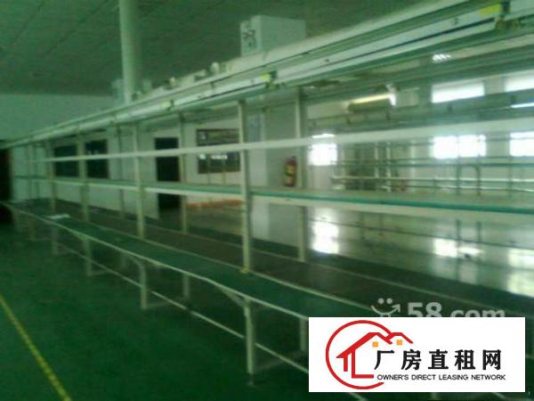  大浪豪迈工业区700平米带装修厂房无转让费出租
