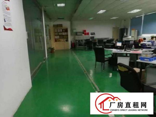 大浪鹊山路口佳丽工业区新出三楼560平带装修厂房招租