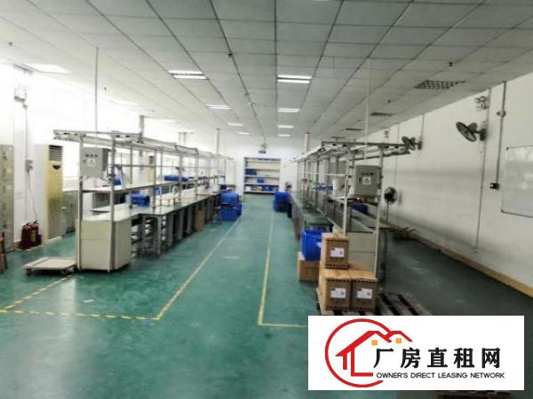  出租龙华新区大浪惠科工业园原房东1500平方现成装修