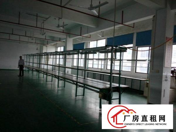  大浪联建科技园新出三楼740平带装修厂房招租