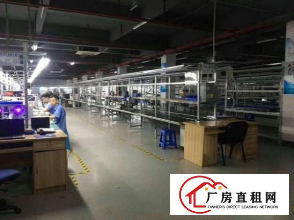  龙华天虹对面大型工业区精装厂房实用面积大好招工