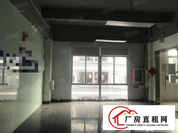  龙华清湖地铁口新出楼上厂房1200平出租带装修