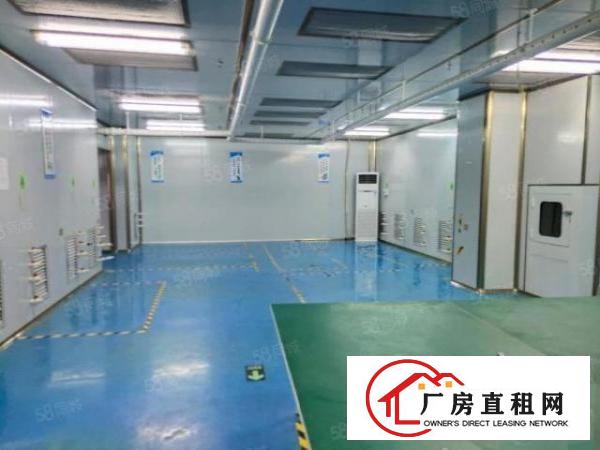  龙华大浪北路沿线3楼900平无尘车间精装厂房出租。