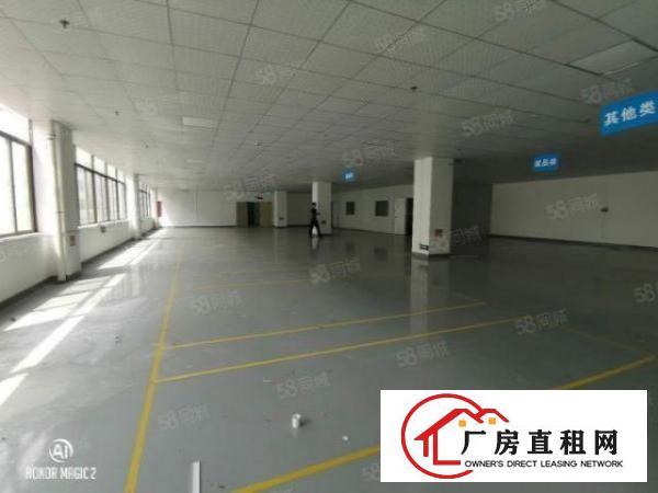  大浪商业中心附近新出楼上红本层厂房原房东出租整层1755平方