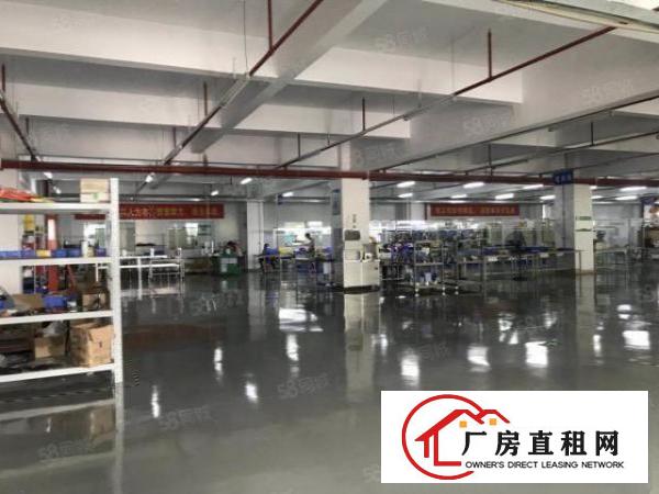  龙华，元芬地铁站5600平，一二楼厂房出租，空地大可以分租