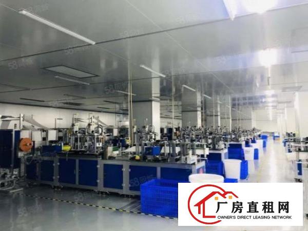  豪华装修整层4000平无尘车间出租