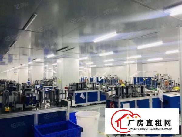  豪华装修整层4000平无尘车间出租