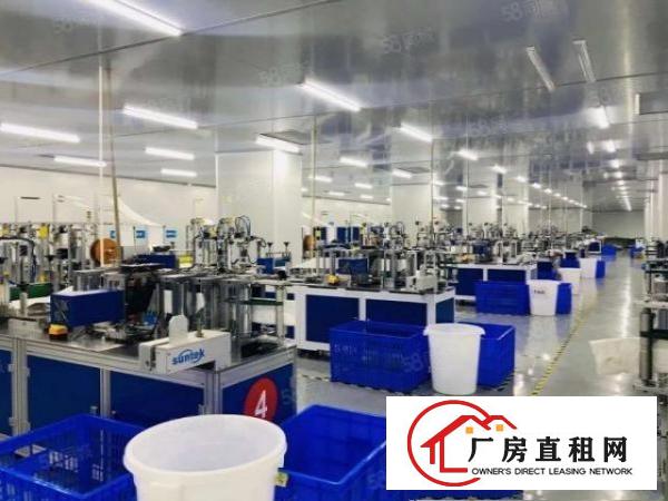  豪华装修整层4000平无尘车间出租