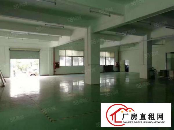  龙华主干道布龙路边羊台山地铁站附近一楼650平精装修厂房招租