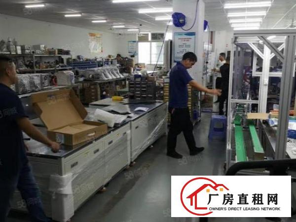  龙华大浪商业中心附近楼上2000平精装无尘厂房出租
