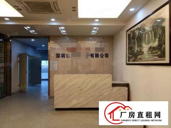  新出精装修厂房800平现成办公家具可拎包入住