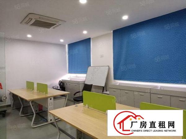  新出精装修厂房800平现成办公家具可拎包入住