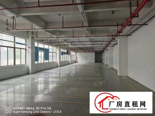  龙华原房东大型工业区楼上带装修1600平方厂房出租
