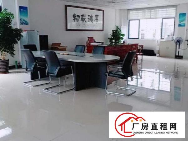  笋盘深圳观澜楼上地坪漆2000方，豪华办公室，空地大进大车