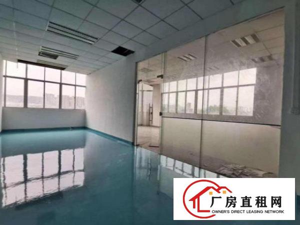  笋盘深圳观澜楼上地坪漆2000方，豪华办公室，空地大进大车