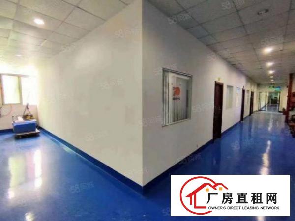  观澜新田新出楼上360平精装修厂房出租水电齐全