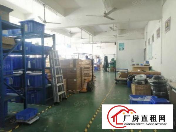  观澜福民新出楼上1100平方带精装厂房出租