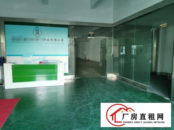  观澜桂花高速附近大型园区二楼3000平带装修生产厂房出租