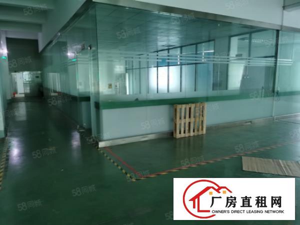  观澜桂花高速附近大型园区二楼3000平带装修生产厂房出租