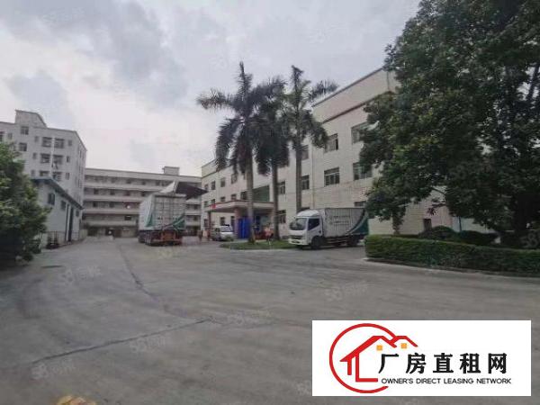  深圳龙华观澜梅观高速出口独院12600平厂房出租。