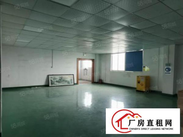  樟坑径环观南路轻轨站旁新出楼上600平方带精装修标准厂房出租