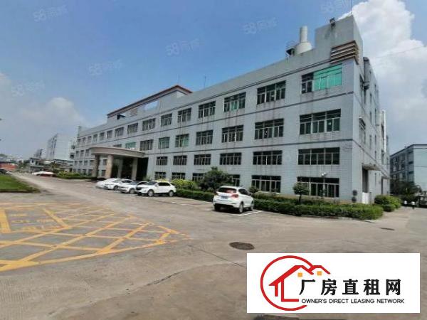  观澜桂花大型工业园区楼上大小可分租。3300平厂房出租