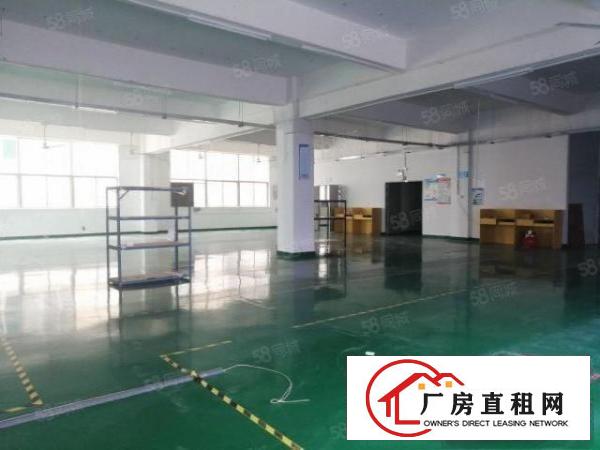  观澜樟坑径下围工业区新出楼上800平方带装修厂房出租