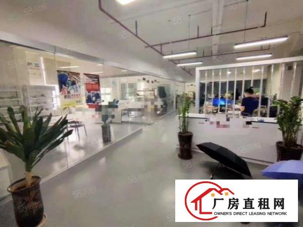  观澜新田工业区花园式厂房二楼，实际面积出租500平方