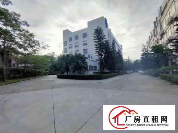  龙华区观澜靠近龙观快线旁边大型工业园原房东标准厂房一楼招租。