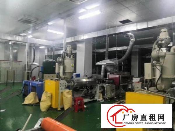  观澜福民新出楼上豪华装修厂房1233平，园区空地大，面积实在