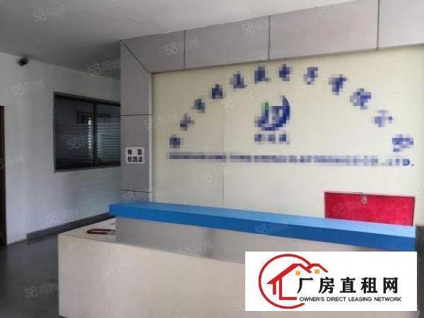  观澜福前路边上二楼整层1060平米现成办公室装修及前台