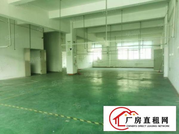 观澜黎光工业区新出楼上单层1000平方带装修厂房16元出租