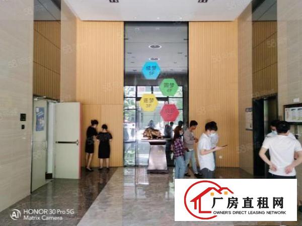 观澜高端园区350平形象好车位足交能便利精装修拎包入驻