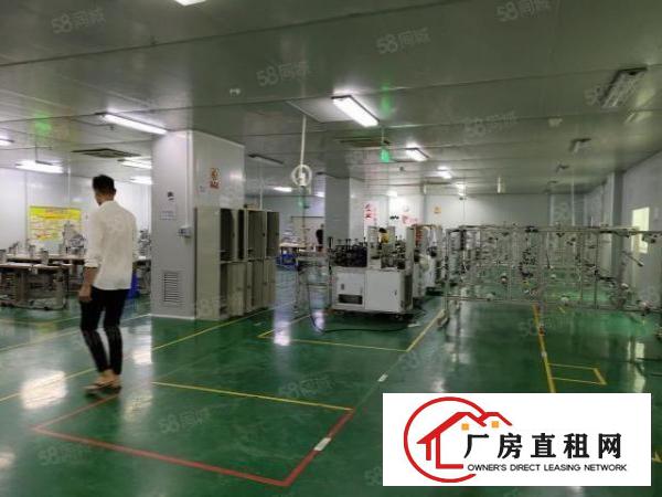  观澜福民新出楼上万级无尘车间，水电齐全，随时可空，无需转让费