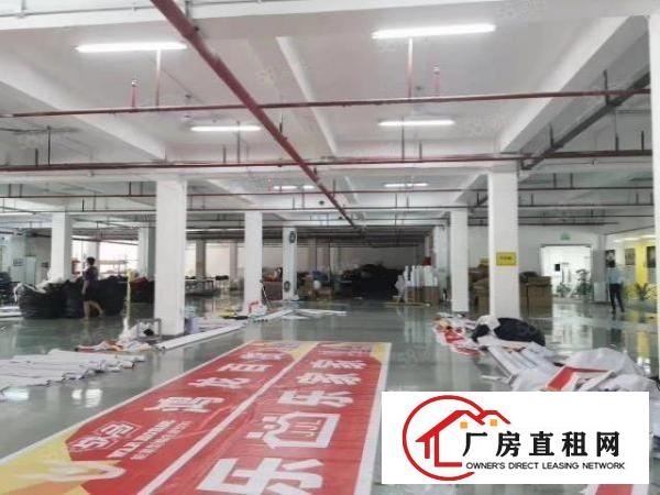  龙华区观澜环观南路旁2600平带装修可分租厂房出租