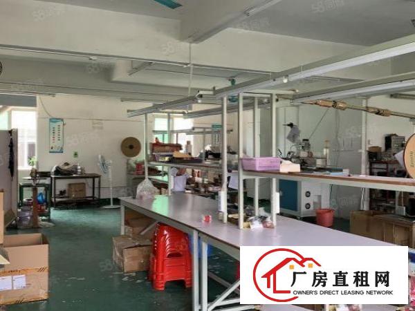  观澜桂花.楼上带装修带现成办公室地坪漆厂房低价出租