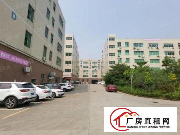  观澜桂花高速路口花园式一楼580平厂房出租