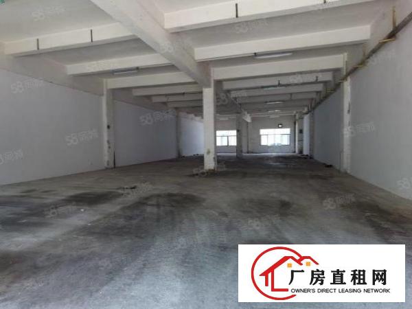  观澜桂花高速路口花园式一楼580平厂房出租