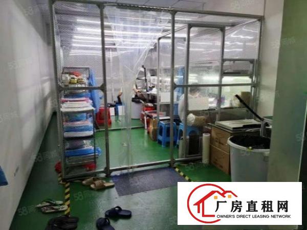  正规工业园新出豪华精装修厂房600平带地坪漆