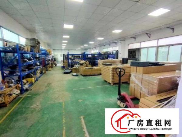  观澜牛湖检查站环观南路边带装修厂房出租750平方免转让费