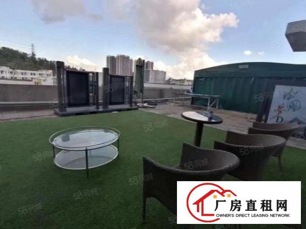  观澜牛湖检查站环观南路边带装修厂房出租750平方免转让费