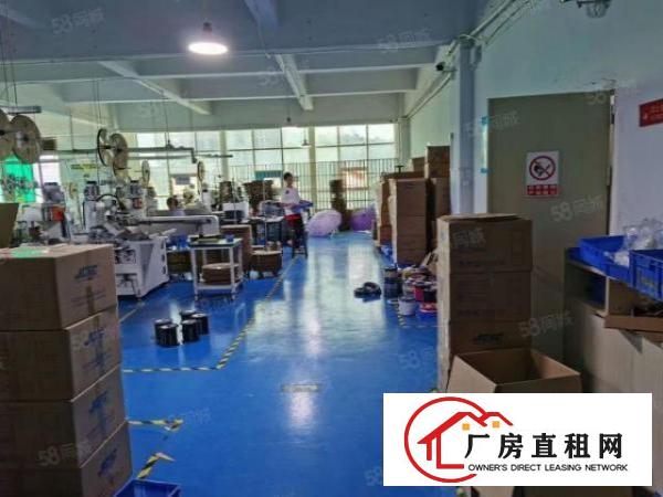  观澜松元轻轨站旁新出精装修680平厂房出租无需转让费