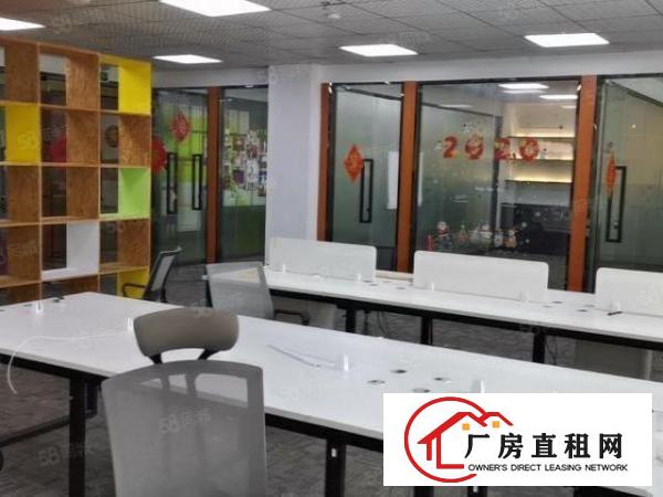 宝安区新安楼上精装修388平带卡座，可注册。13格局