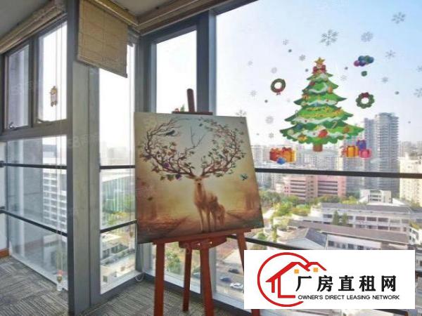  业主直租兴东地铁B口精装办公室厂房仓库3000平车位足