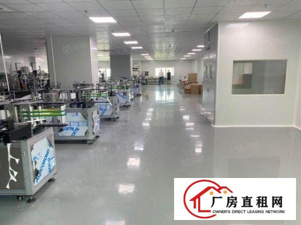  原房东花园式厂房，楼上1382平，实际面积出租，精美装修