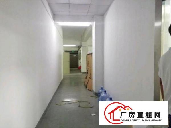  西乡，鹤洲洲石路边，大型工业园，楼上带精装修875平厂房出租