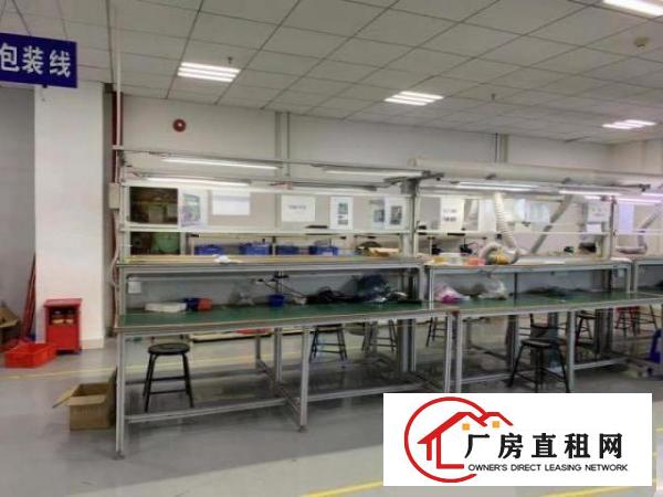  西乡恒丰工业区1100平带装修厂房出租