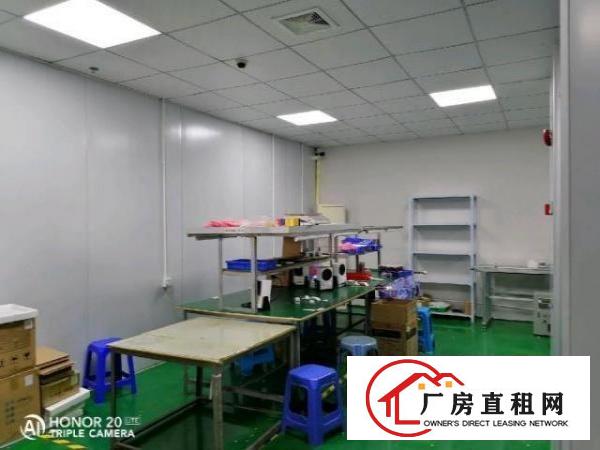  西乡洲石路边上带装修厂房650平米招租